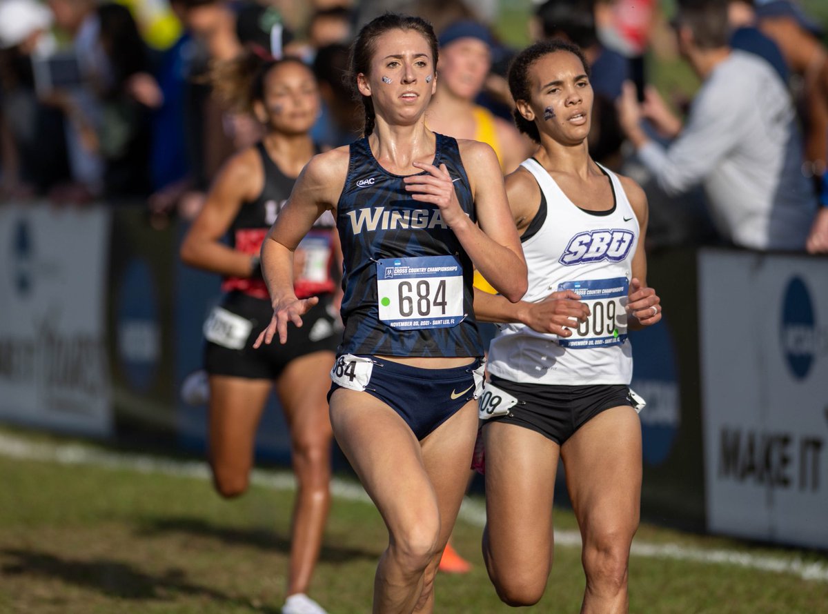 WU_Bulldogs's tweet image. A program-record 5th-place finish &amp;amp; a pair of All-Americans for @Wingate_XCTF !! 

Orrock finished 5th in the nation! 

Schierl &amp;amp; Rebollo added top-45 showings for the Bulldogs! 

#OneDog