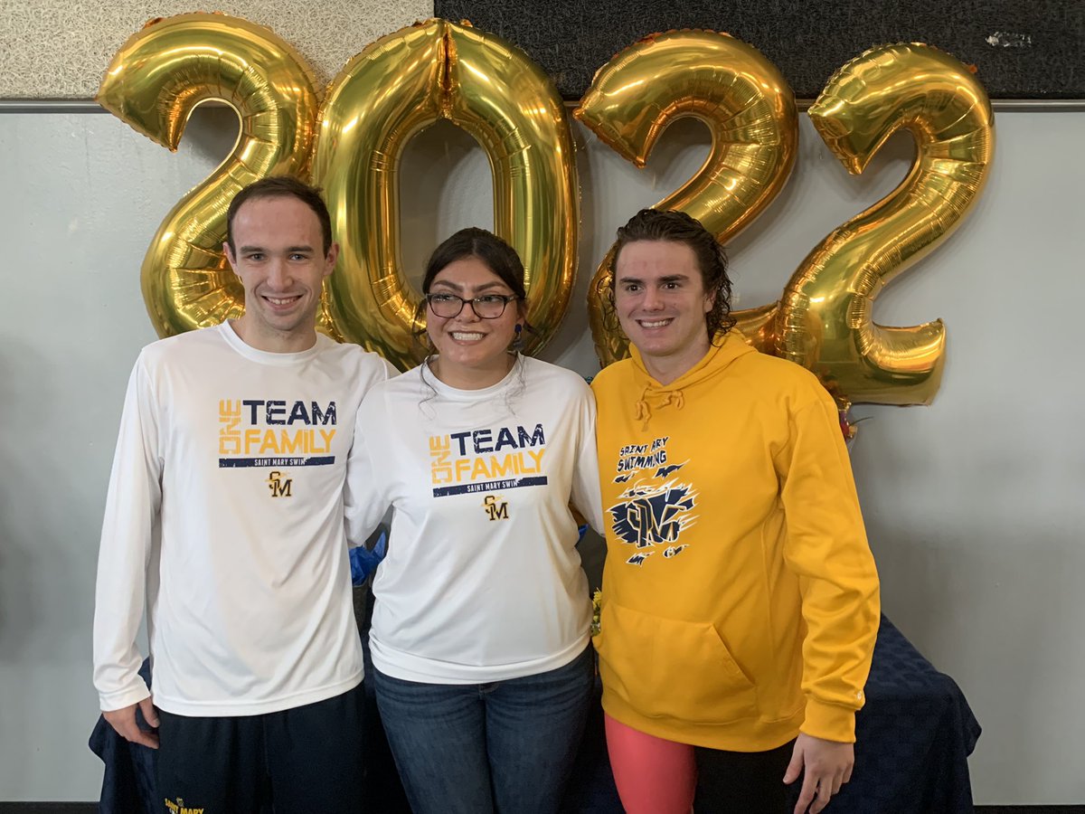 USM_Swimming's tweet photo. Absolutely incredible day at the pool

Fast swimming all around better we honored our amazing seniors at their final home meet: @joemcguire26 Matt &amp; Evelyn
-3 automatic cuts
-10 NAIA B cuts
-13 School records
-4 team dual Ws
@LVTSportsGuy @derekwwiley @USM_Athletics @USMSpireWire https://t.co/wElFgiHAMZ
