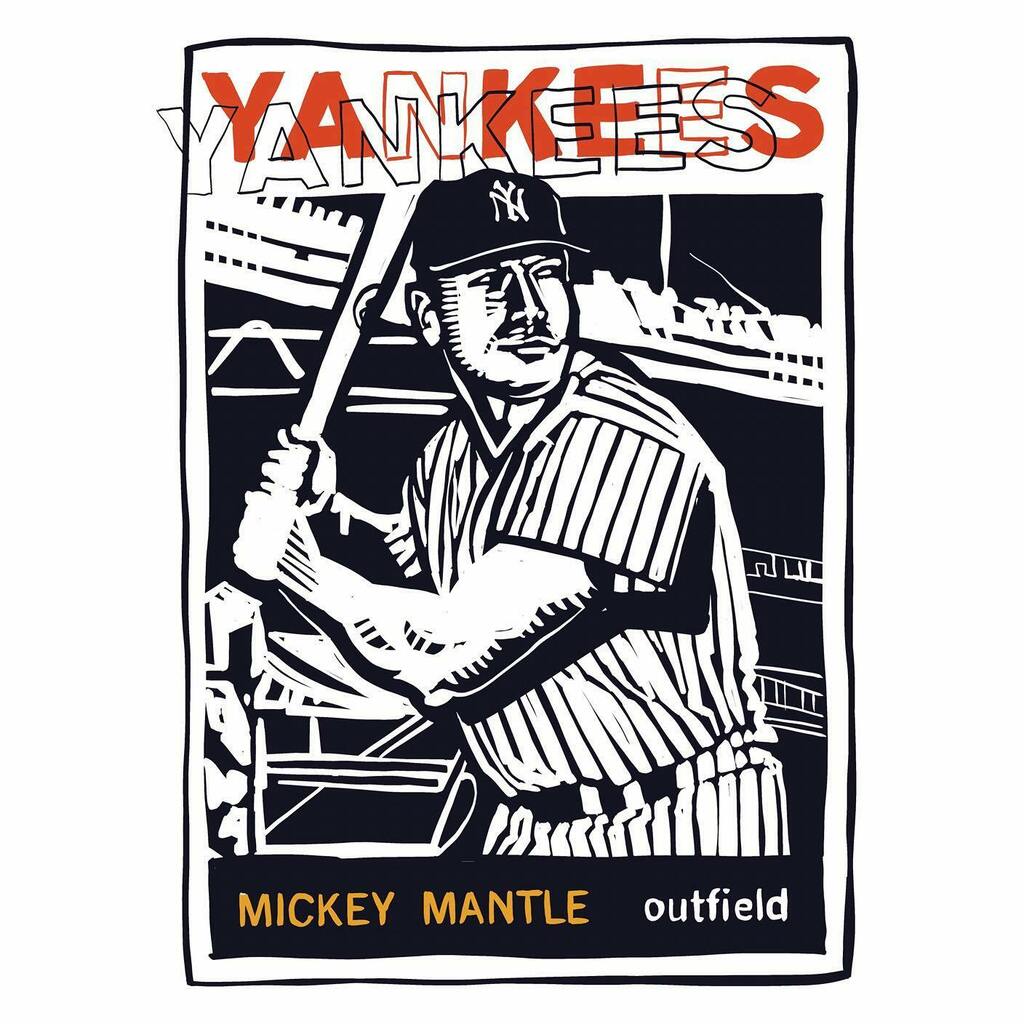 emkittel's tweet photo. This Day in Baseball History: November 20, 1962 - Mickey Mantle is named the American League Most Valuable Player for the third time.
.
.
.
.
.
#tripleplaydesign #mickeymantle #mantle #halloffame #baseball #themick #yankees #nyc #graphicart #logo #logode… https://t.co/Y2q5n3wWYK https://t.co/zEenkMKWPq