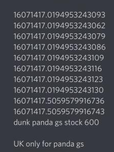 Ace_Pings's tweet image. Mesh Info On Point 🚀🚀
Gave our members early info before the drop to be prepared. 
Not Michigan Dunks🤡