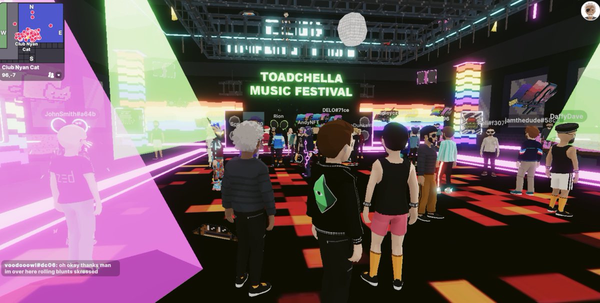 NFTracker's tweet photo. #Toadchella We lit π₯#WeLoveTheToadz @cryptoadzNFT https://t.co/DsCaENpwZL