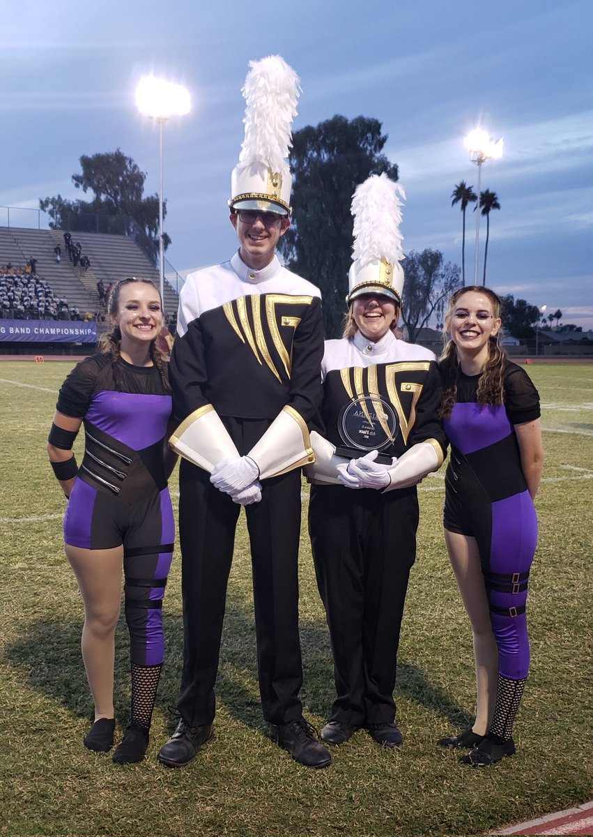 GHS_Bands's tweet photo. Congratulations to the Gilbert Tiger Pride! 4th Place in the Arizona State Marching Band Championships! https://t.co/TLMhTVVQmH