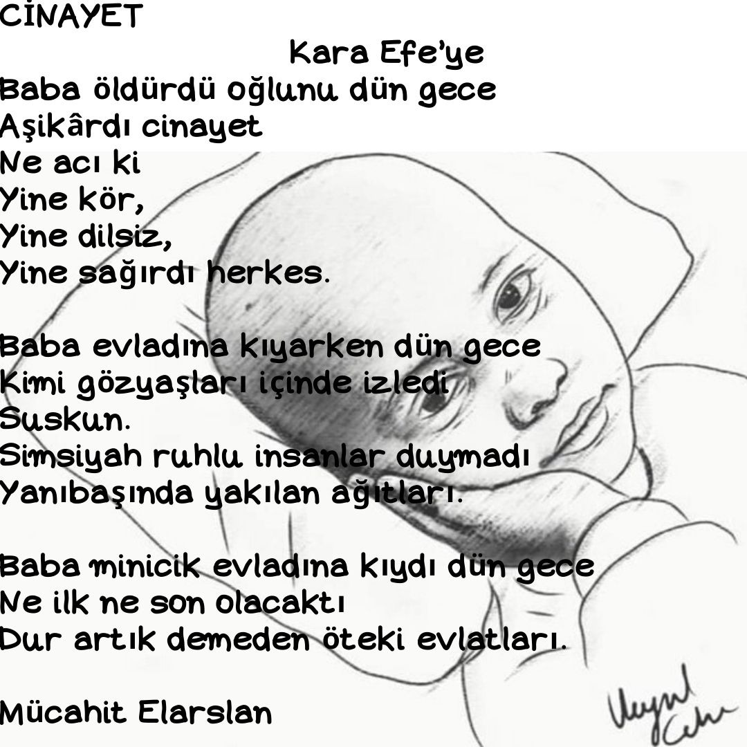 Korumakla yükümlü olduğu evladına yaşam hakkı tanımayanlardan Ahmet'in hakkını da alacağız. Adalet elbet tecelli edecek..

#20KasımDünyaÇocukHaklarıGünü