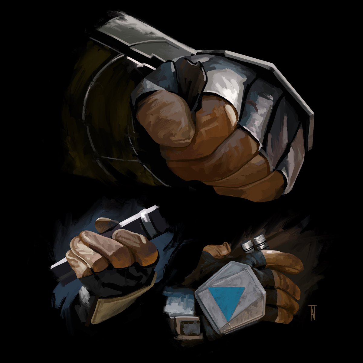 mouse_chuckles's tweet photo. Din hands study!! https://t.co/xDsjGXXrd0