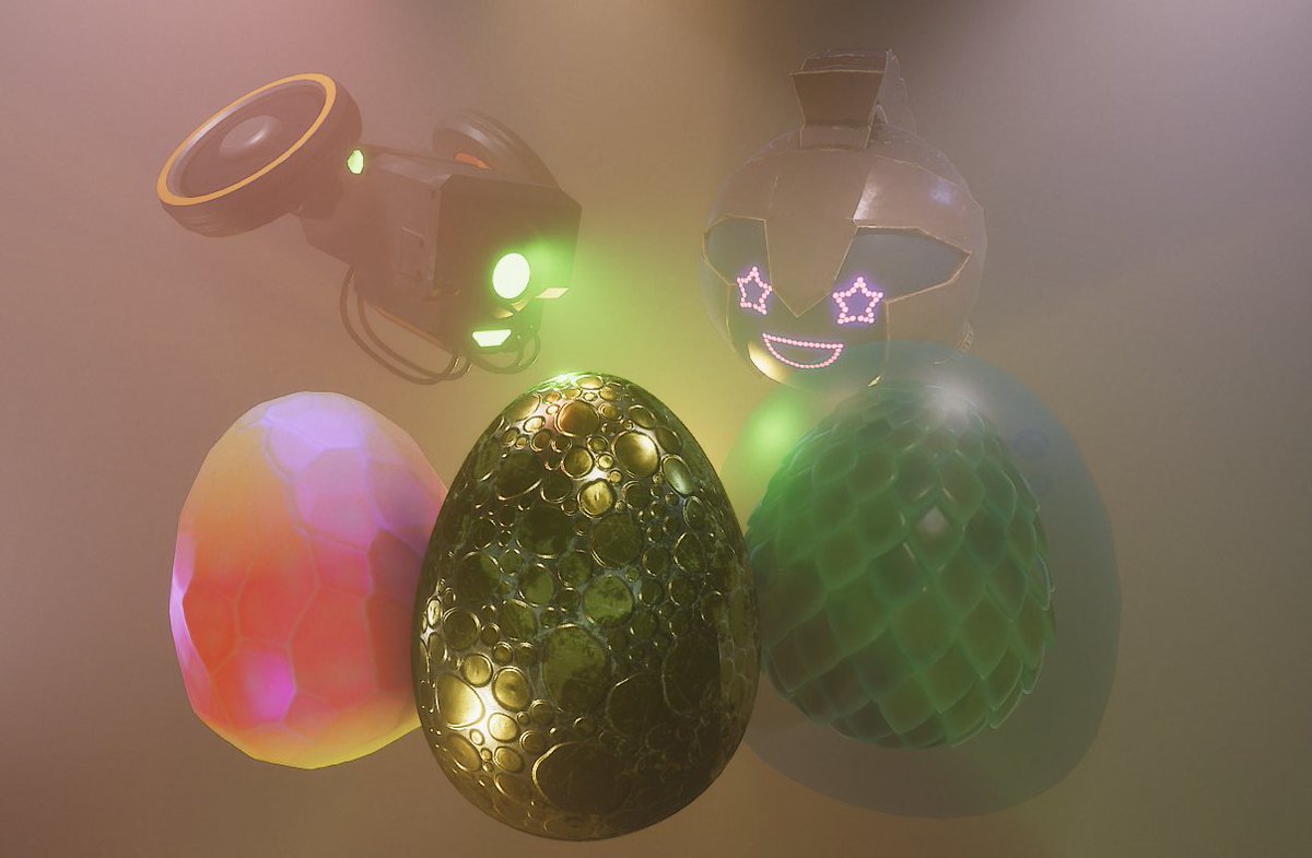 NeroVerse's tweet photo. Our NFTs won't stop with the first mint of #NeroBots, #NeroPet #Dragons, or the awarded Genesis Dragon Eggs.
We are building game assets that you can use in the #Metaverse. There will be more NeroBots, NeroPets, etc. #fun #JoinUs #Solana #Kusama #Polkadot #BlockchainGaming https://t.co/57GOcX3KKH