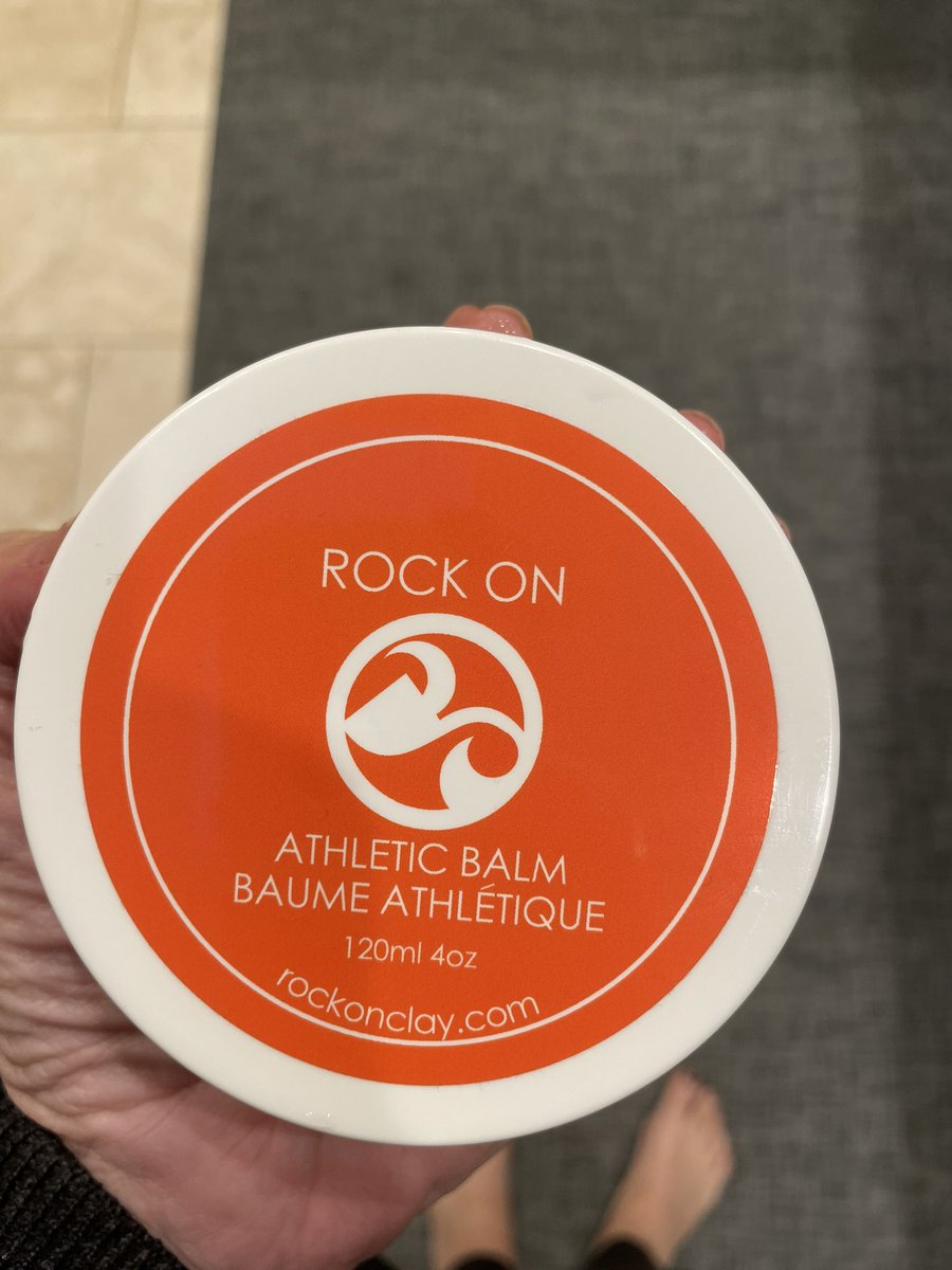 ArleneDickinson's tweet photo. If you need some balm to help ease pain in muscles and inflammation then this is the product. Can’t recommend it highly enough. Not an ad. Just a happy happy customer. https://t.co/ZNAUN73Qby https://t.co/hnCimkWukN