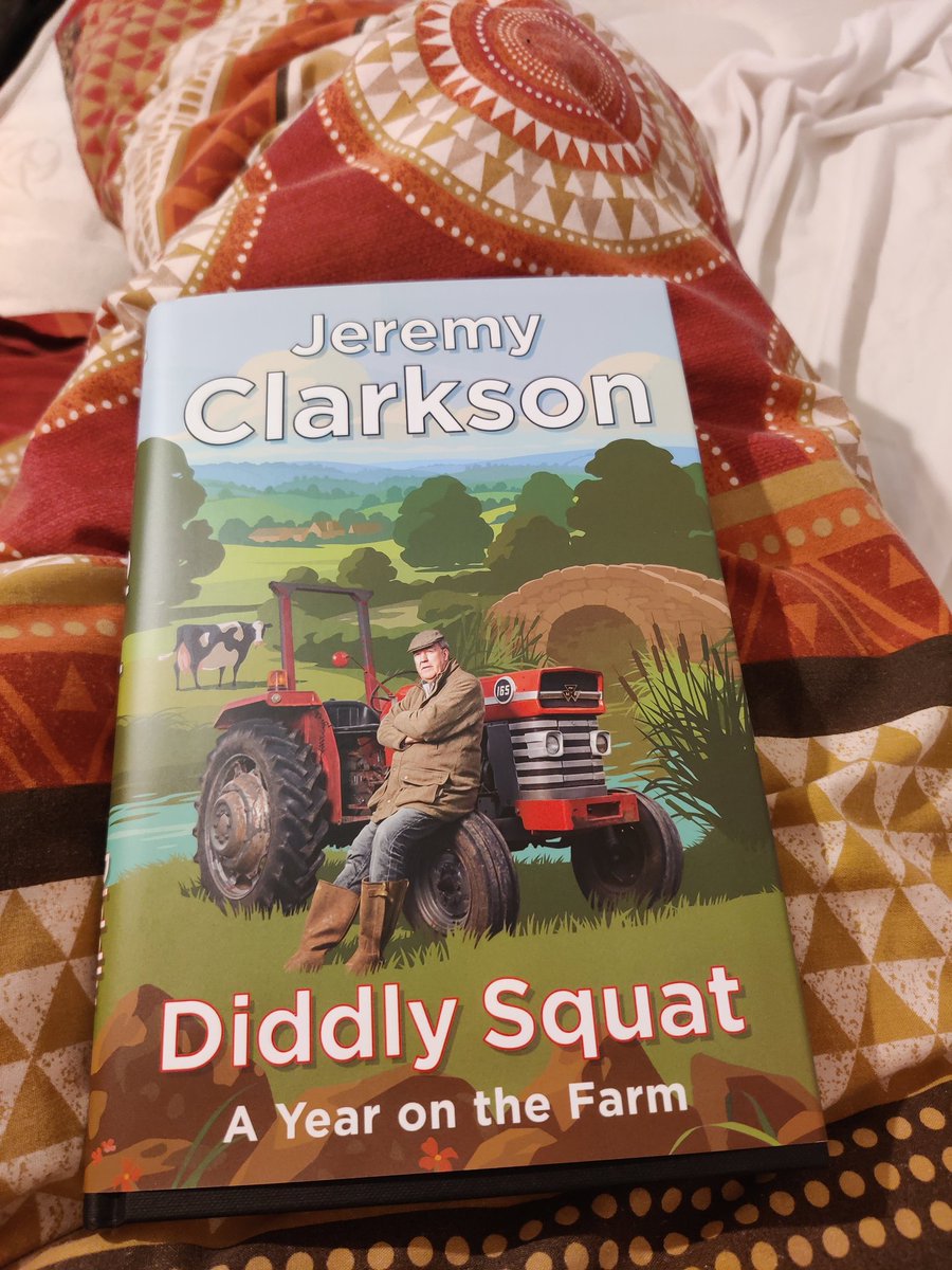 Looking forward to getting stuck into this book from <a href="/JeremyClarkson/">Jeremy Clarkson</a>
#clarksonsfarm #agriculture