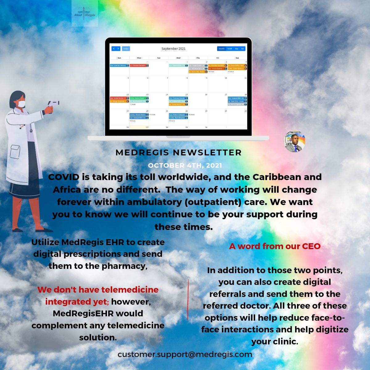 MedRegis's tweet photo. September, October and November Newsletters. Stay tuned for December as we have a big update to announce that is coming soon. https://t.co/NYx1VDhf2T