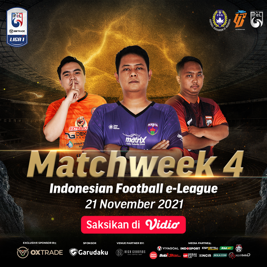 vidio's tweet photo. Hari kedua dari Matchweek 4 #IFELID akan tayang dalam 30 menit lagi! Jangan sampai ketinggalan keseuannya 😆
Jangan lupa juga buat ikutan #VidioGamez karena ada hadiah tambahan berupa Voucher Premier 😍
👉 https://t.co/1TjeTzgfbZ
#SemuaAdaDiVidio #eSports https://t.co/7f0C15yFU1