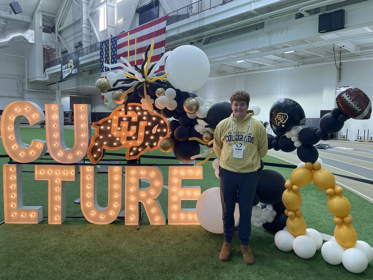 MulchroneWill's tweet photo. Had a great time at @CUBuffsFootball today. Huge win on senior night. Thanks @cdorrell18 for the amazing hospitality and for inviting me out. Hope to be back soon‼️ https://t.co/rmhfIt3gM4
