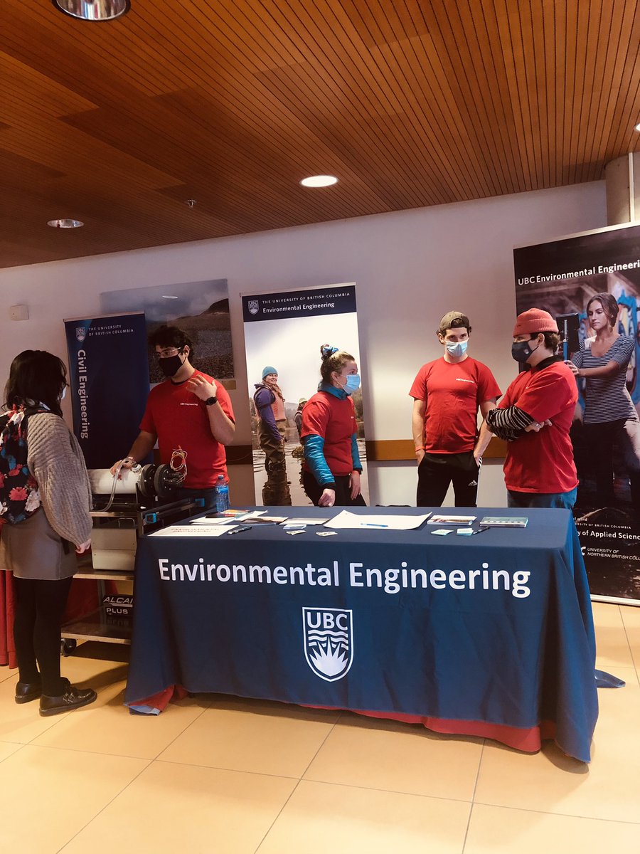 BanayanEhsan's tweet photo. Thanks to everyone who came out to the #UBC #Open_House and checked out our booth at #ChemBio_Engineering and #Environmental_Engineering. https://t.co/X7sJnsMqcn