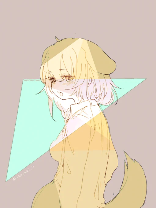 寝起き🐶 