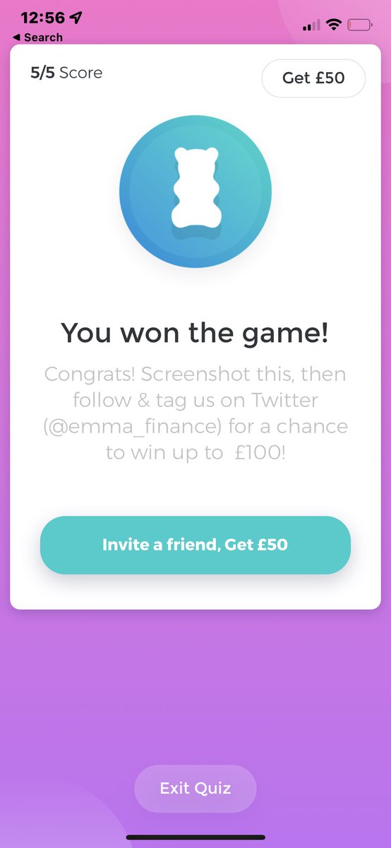 NatGood1997's tweet photo. @emma_finance I win 🥇 https://t.co/jgX7Zi5xht