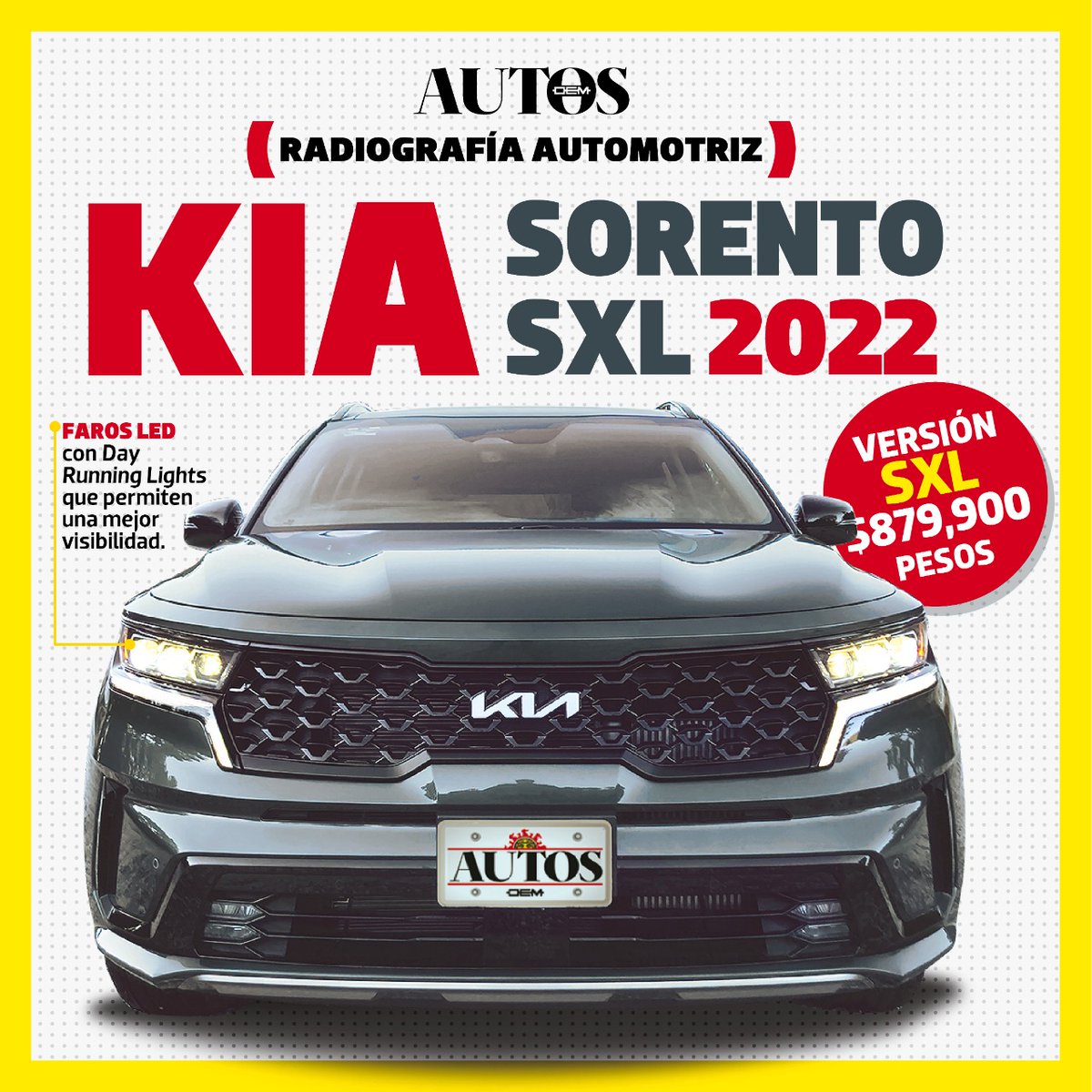 elsolde_mexico's tweet photo. #AutosOEM 🚗 | Tuvimos la oportunidad de probar el KIA Sorento SXL 2022. Te dejamos nuestra reseña.
👉 https://t.co/aFtLzIhqjV https://t.co/M6CT8zpaUx
