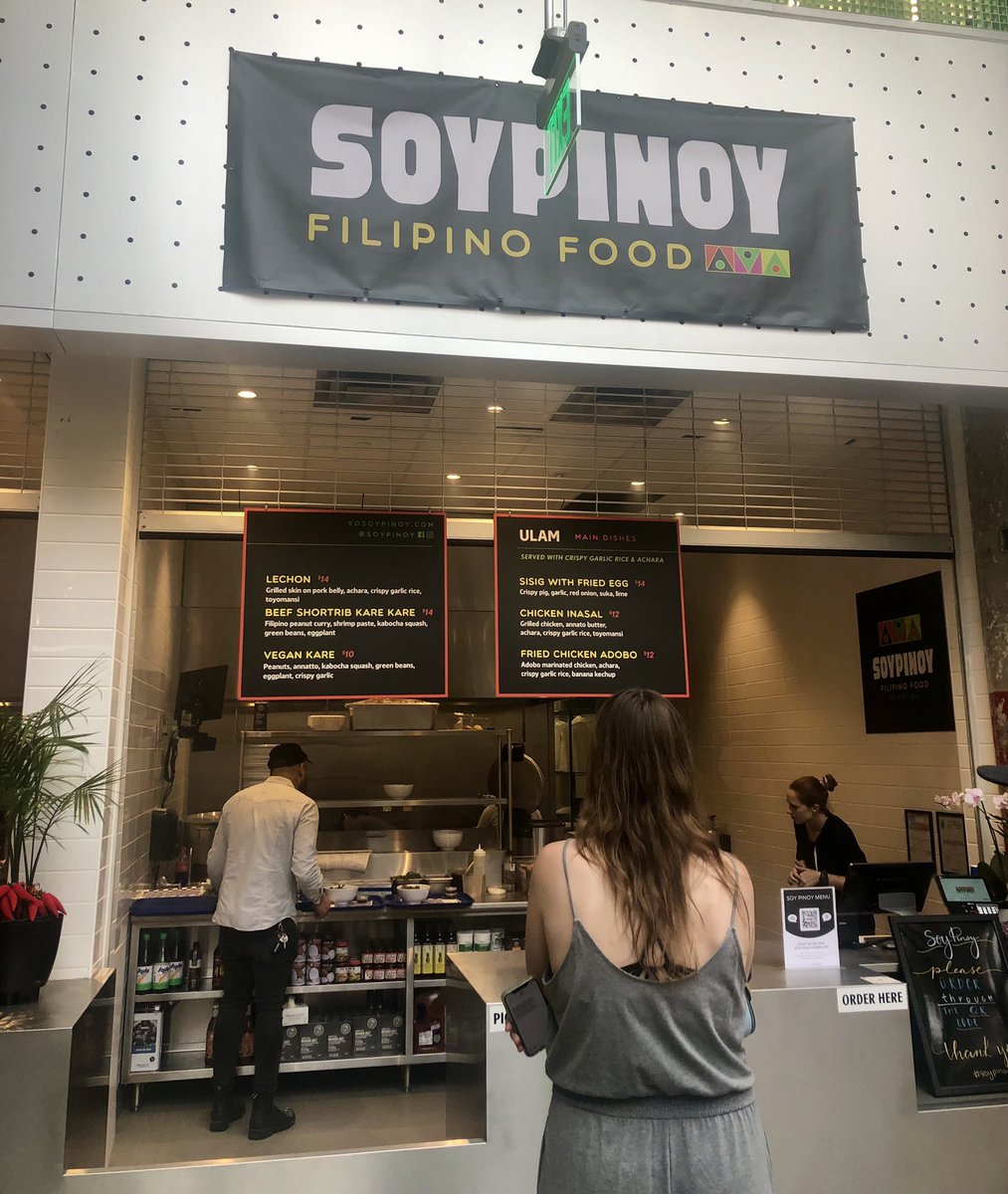 djriddler's tweet photo. Went to @posthtx for Lunch and tried out @pqui restaurant #SoyPinoy 🇵🇭 Delicious 😋 #Houston #posthtx https://t.co/ZzzPD8kiy6