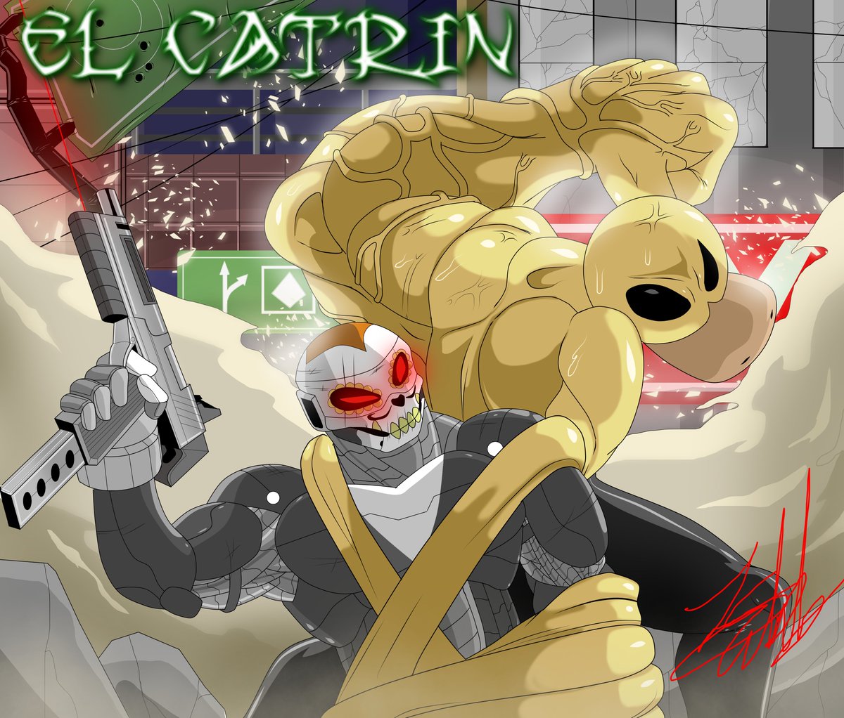 AmayaSlasher's tweet photo. no todo es nopor en esta cuenta :T. pero igual les traigo un dibujo con el personaje de Ultra Aves de una serie de otro artista, ya que empezare tambiΓ©n con el diseΓ±o del 2do capitulo, espero que les guste
#El_Catrin #slasheramaya #ArtistOnTwitter #digitalart #ComicArt #crossver https://t.co/lIBw8f7nib