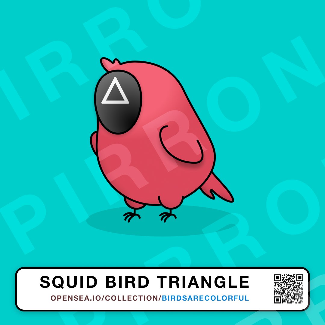 _pirron_'s tweet photo. A new bird named "Squid Bird Triangle" is born! !!! 🎉 🐣   

catch him on Opensea:⁠
https://t.co/EkgOpEuAUj⁠
⁠
#nft #nftart #nftcollector #nftartist #nftcollectors #nftcollectibles #nfts #nftcommunity #nftartgallery #nftsearch #opensea #openseanft #art https://t.co/QzIsrE9HWu