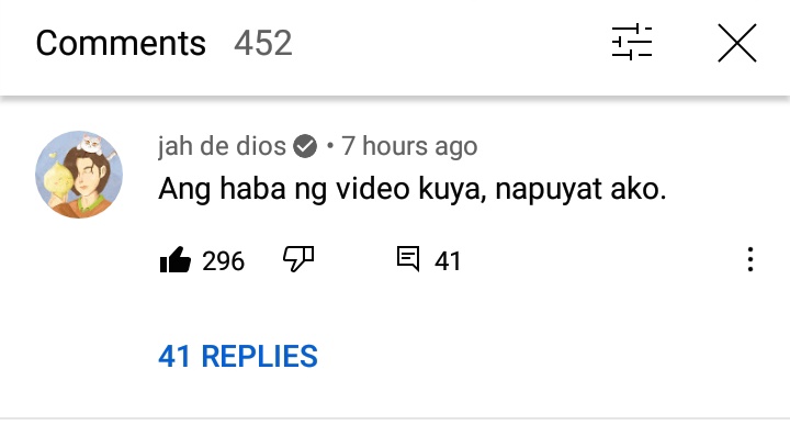 CharmanderNiJah's tweet photo. Nagcomment yung pinunso😳😳 Dumaan to sa yt ko nung nakaraan pero hindi ko pinanood kase ang haba (antamad ko talaga haha) mapanood nga ngayon.

@SB19Official #SB19 https://t.co/FofW1rYWZ7