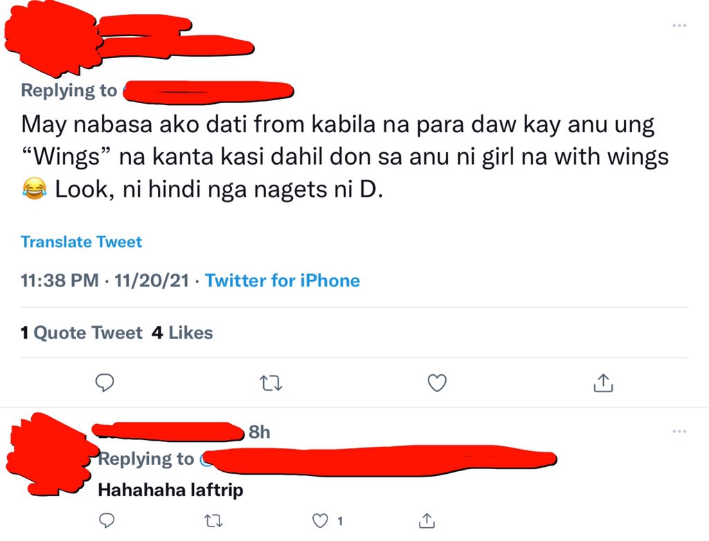 _bondellelove's tweet photo. HAHAHAHAHAHAAHAHA anodaw?huh?anodaw? sorry po kala kasi namin para talaga sa whisper yung wings sorry po talaga #babolscry #sad #iiyak #ansakit #cryinginsilent https://t.co/75dK5JQELw