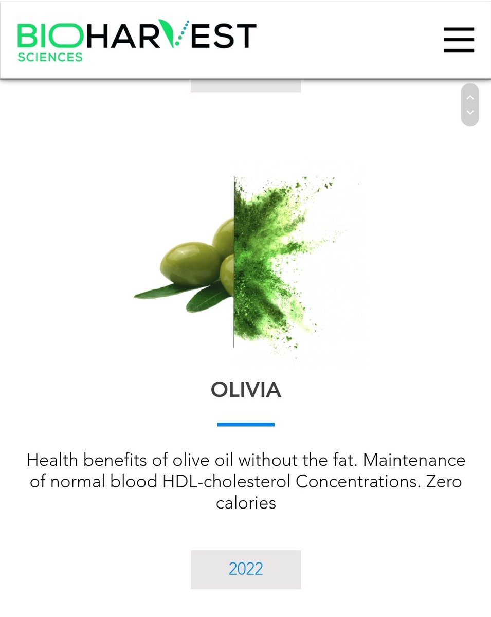 class_investor's tweet photo. Can't wait to try Olivia @BioHarvestBHSC $BHSC $CNVCF #Humanutility #ESGINVESTING https://t.co/qCU8vZZCNV