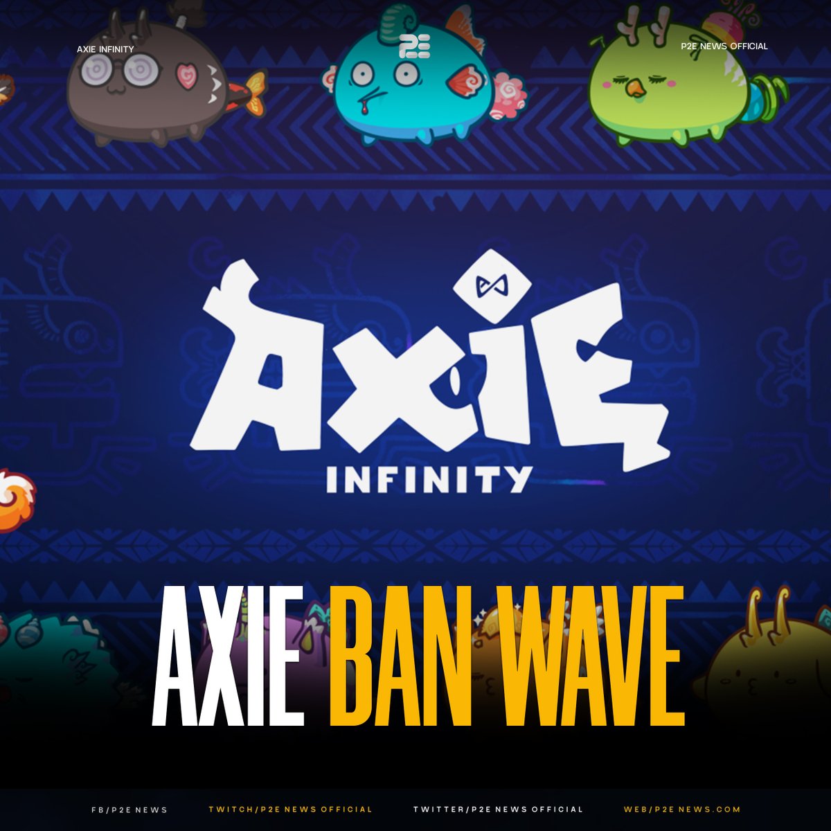P2ENewsOfficial's tweet photo. Large scale managers including @kookoocryptotv have been affected by another ban wave from @AxieInfinity just recently. 

Do you think it’s fair for managers to be punished for scholars going against TOS?

Source: https://t.co/4ipDjBpK5z https://t.co/IRPSfXibsd
