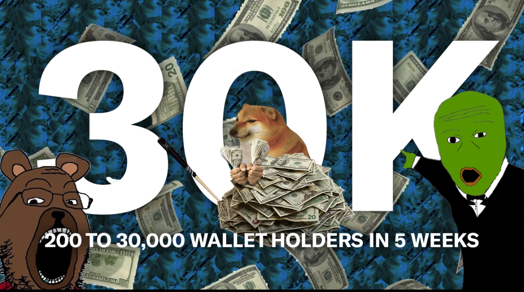 $DOBO just hit 30k holders. Strap in new friends and welcome to the #BonkSquad 🚀

#DogeBonk #BSCgem #Crypto