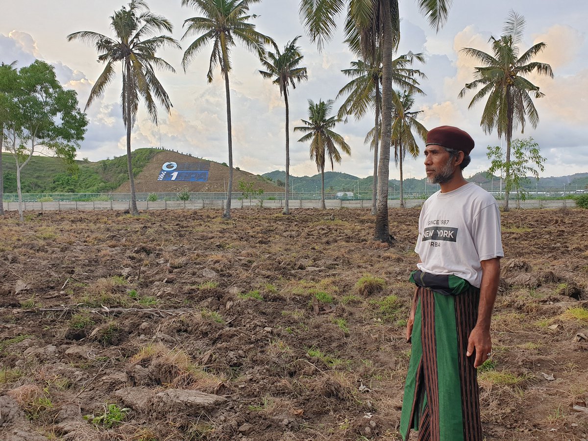 There's plenty of excitement for those plans. Residents watched on from a nearby hill, keen to see the highly anticipated track. But there's also concern among Indigenous Sasak people - some say their rights have been ignored to make way for the development.