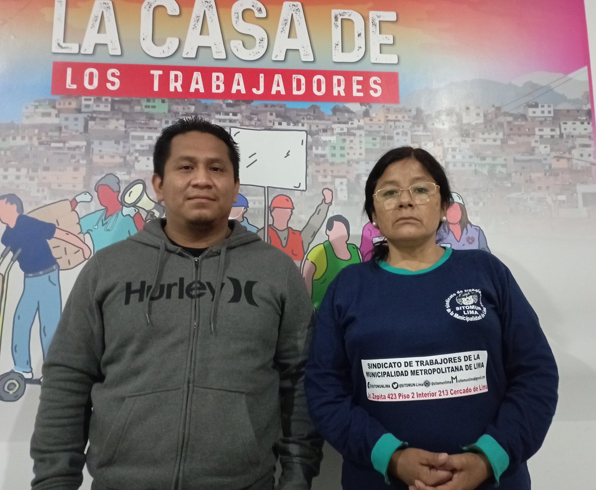 InfoSindicatos's tweet photo. Congresista @chabelita2020 recibió a Carlos Coral, trabajador cesado por Nexa Resources,  quien estando con descanso médico fue "dejado a su suerte" por transnacional brasileña. Tiene el brazo izquierdo con incapacidad para trabajar. Era Operario de Producción en Cajamarquilla. https://t.co/q7XPIcJiA3
