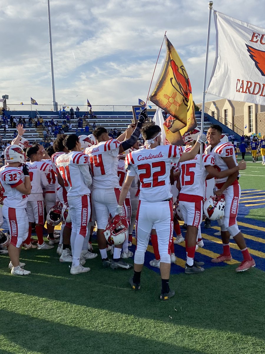 eunice_high's tweet photo. State Champions! 5 in a row! #CardinalStrong https://t.co/PQyzxAubdZ
