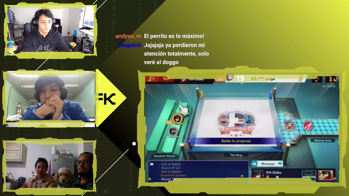 TavodkS's tweet photo. Un rato muy chévere en compañía de los amigos de @ValhallaESLATAM y su bonita comunidad.
@TheFuerzaDON acompañando en las retas y platica Chill del entorno competitivo. https://t.co/UKOnXBbBxj