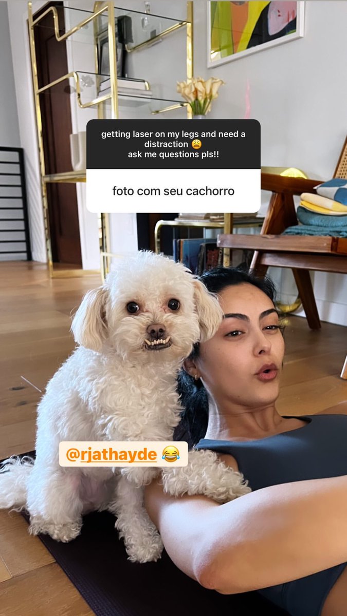 camicmendesbr's tweet photo. 📷 Camila Mendes via Instagram Stories. https://t.co/Bfz7uXwaEp