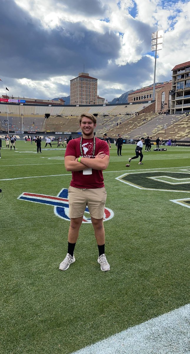 Big thank you to the CU Buffs for having me out to the game today! It was a great win! <a href="/CUFBRecruit/">Colorado Football Recruiting</a> <a href="/cdorrell18/">Chandler Dorrell</a> <a href="/bkronethal/">Brandon Kronethal</a> <a href="/EthanThomason77/">Ethan Thomason</a> <a href="/DeroucheyTyler/">Tyler DeRouchey</a> <a href="/brook_gage/">Gage Brook</a> <a href="/wentzj13/">Owen Wentz</a>