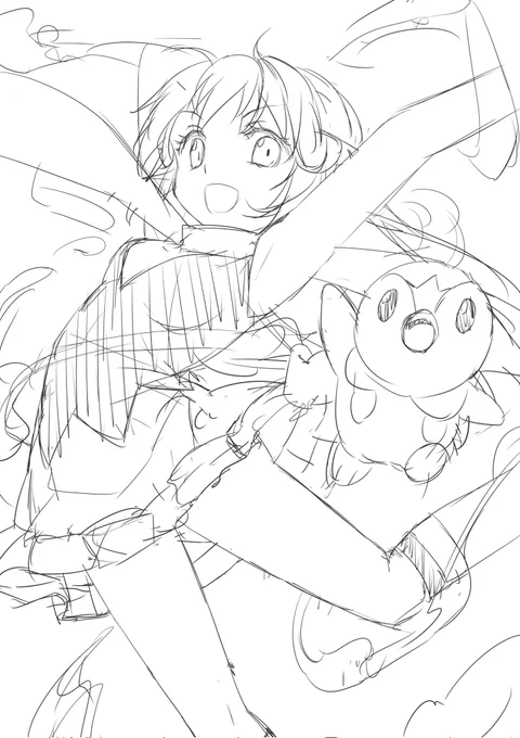 描いてる場合じゃない😳 