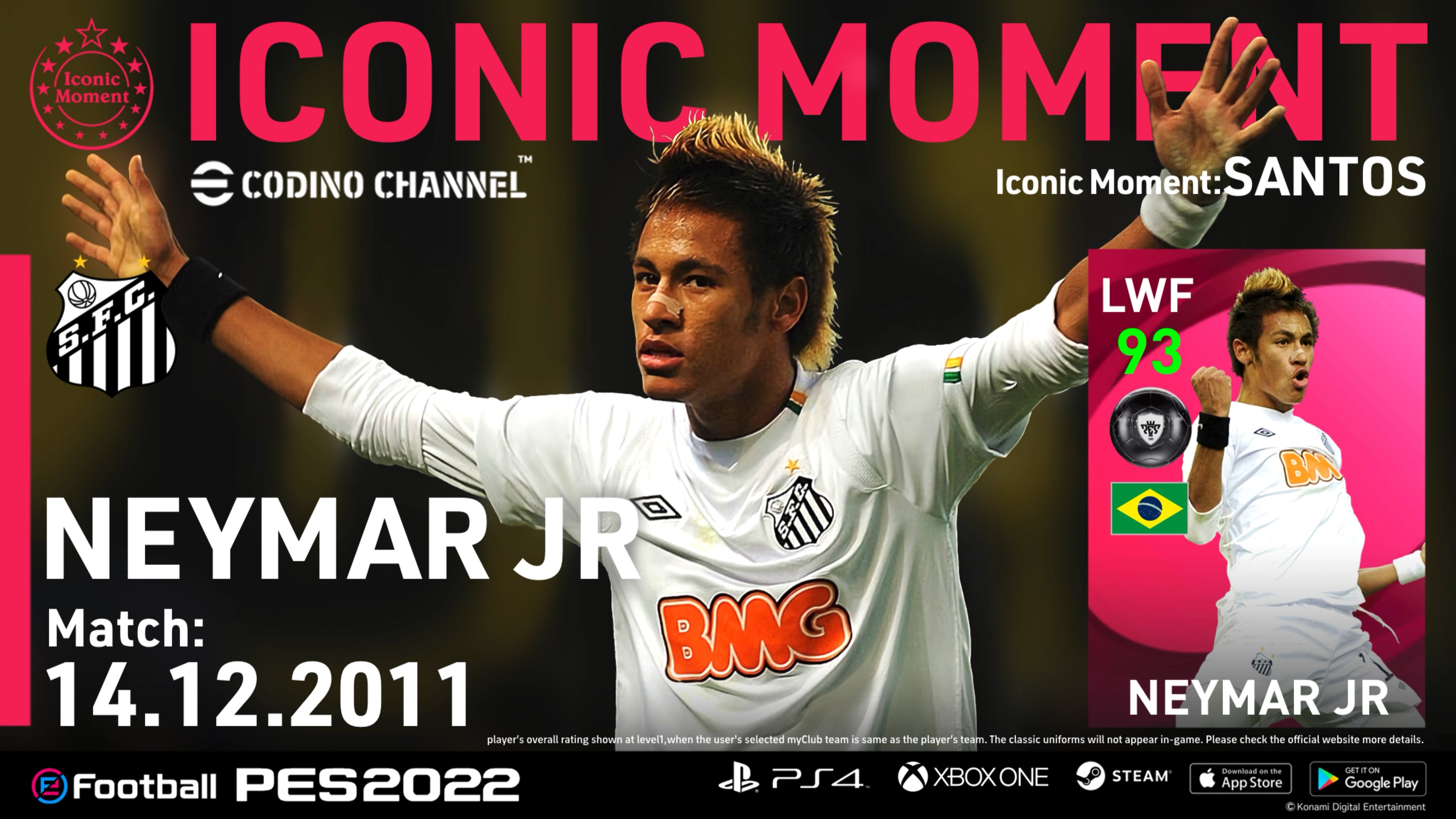 コディーノ チャンネル おはざいます 間違いで再up Iconic Moment Neymar Jr クラブワールドカップ柏戦から 前にこれ作成したけど ずいぶん作り方を変えたからリニューアル 動画リプ 話変わるがアグエロ引退 健康が大事だから最良の決断をして