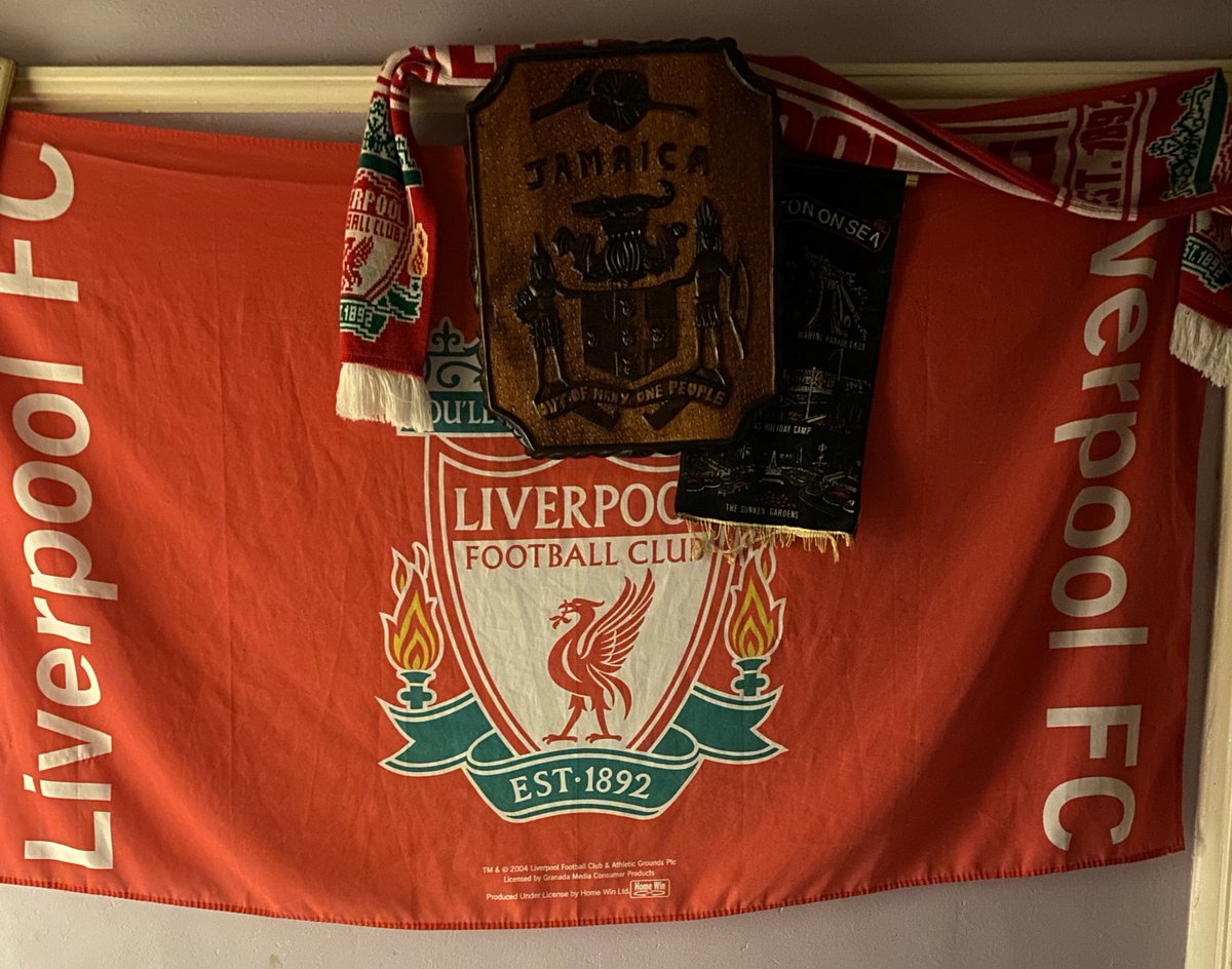 Thank you <a href="/LFC/">Liverpool FC</a> for the win yesterday! I know you made my ma very happy before she passed away in a coma just hours later. I’ve never known a bigger Liverpool fan! Ever! As soon as you open her front door, this is what you see!