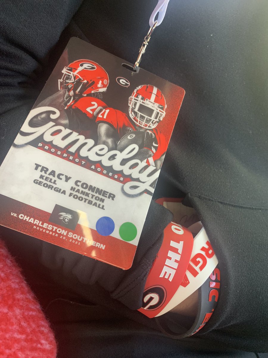 TheTracyConner's tweet photo. Thank you for everything @GeorgiaFootball what an amazing visit today! 🔥🔥@HHH_Tackling @Coach_Pack78 @CoachSzatkowski @CoachDabdoub @Kell_Football https://t.co/6tJOj45Q5a