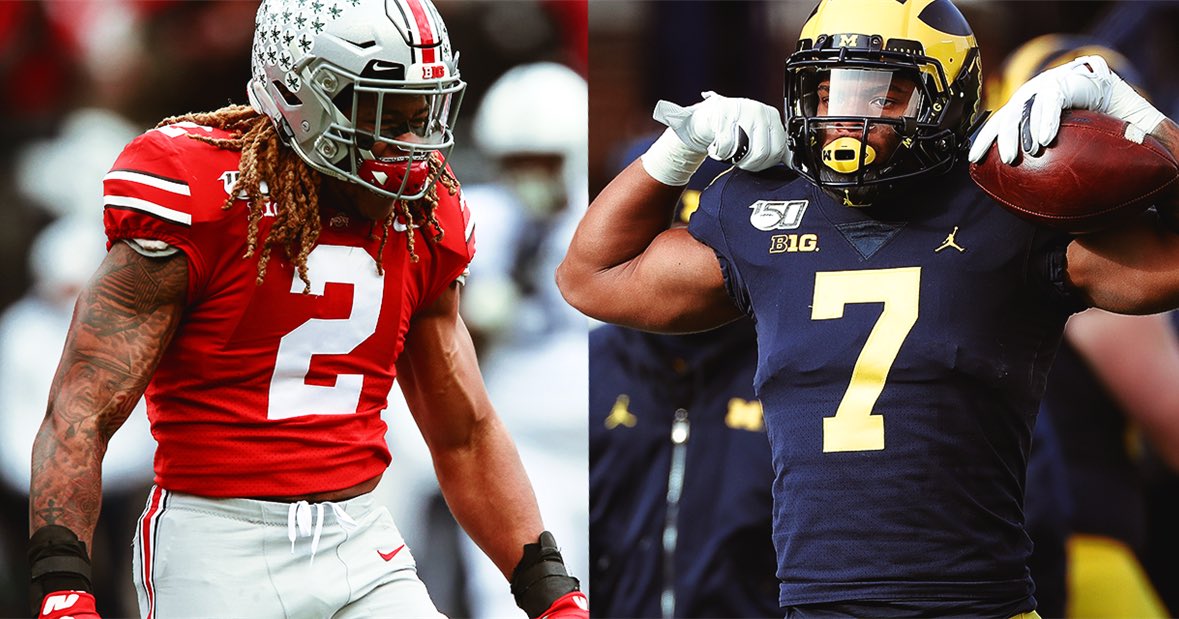 1201Main's tweet photo. This is my annual request that @UMichFootball and @OhioStateFB both wear their home uniforms next Saturday.

The blue vs. red would look incredible and should be a rivalry standard moving forward. https://t.co/jVrDLrHDT4