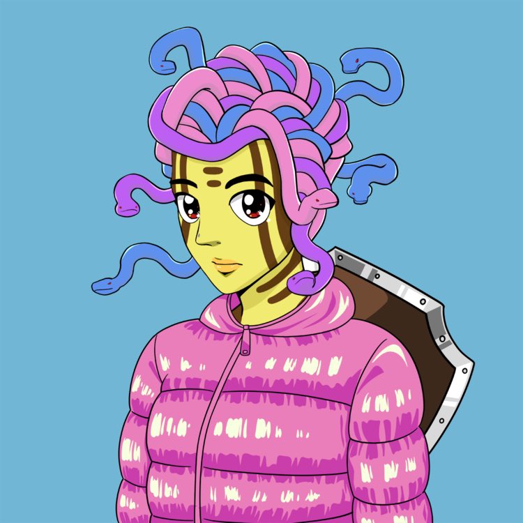 chrysanasol's tweet photo. How can you not trust an innocent face like this? Chrysanasol is ready to cast her spell on an unexpected victim while staying warm in her pink bubble coat. Stay tuned for the pre-sale in December. https://t.co/P4TRzSLqBs https://t.co/e2Tcunwbts