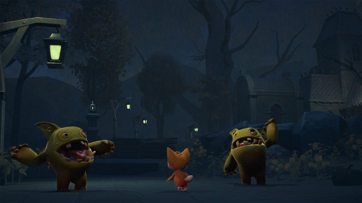 HollowsWoodsman's tweet photo. Fall Cat runs past a couple of "gobbers" as they race to steal his pumpkin spice latte ingredients!
Made with @UnrealEngine
#FallCat #indie #indiegame #indiegames #indiegamedev #solodev #indiedev #gamedev #gaming #UnrealEngine #UE5 #madewithunreal #screenshotsaturday https://t.co/tI7VuqroJO