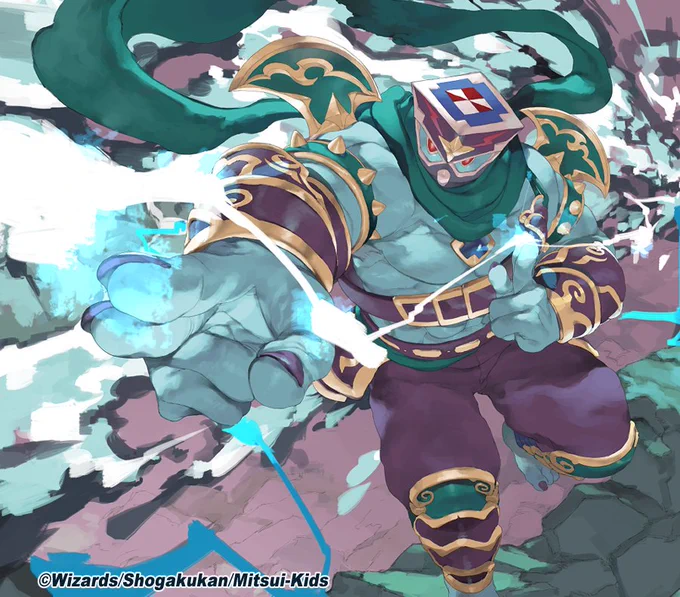 11月20日発売のデュエル・マスターズTCG レジェンドスーパーデッキ 「神歌繚嵐」にて
「怒流牙 サイゾウミスト」のイラストを担当させて頂きました!
何卒宜しくお願い致します!!

https://t.co/5N4ath3M3l
#デュエマ #デュエル・マスターズ 