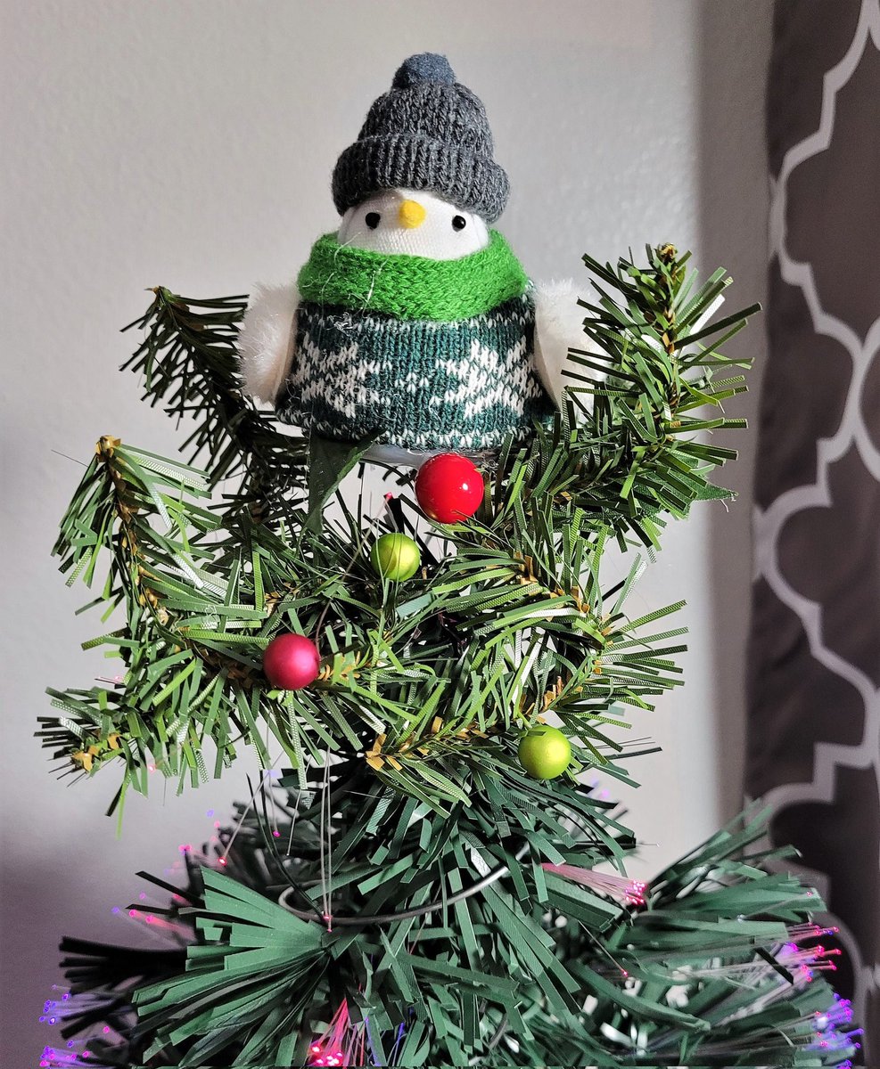 Excited to share the latest addition to my #etsy shop: Bird bed spring tree topper with green scarf, christmas tree star, table center piece #animallovers #bedspringtopper #christmasstar #birdholidaytopper #christmasdecoration etsy.me/3cvozAA