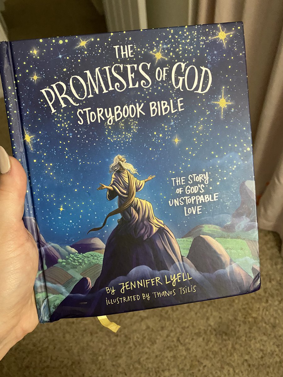missushala's tweet photo. @jenlyell thank you for this beautiful book my daughter keeps reaching for night after night. She loves reading it and I’m so happy her heart is filled with these promises! https://t.co/gRwvTnk4MX