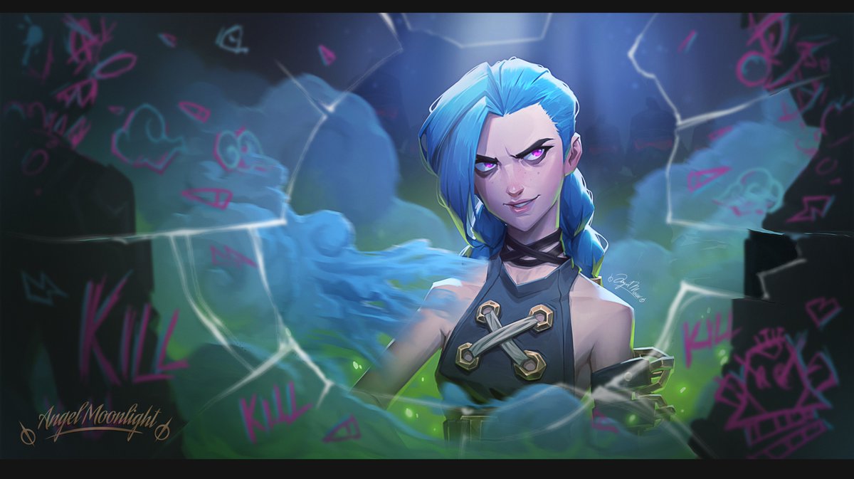 Arcane Jinx 
Trying new techniques for my faces and expressions! :D

#drawings #digitalart #painting #illustration #portrait #beautiful #artwork #art #fanart #leagueoflegends #jinx #arcane #arcanefanart  #artist #arte #dibujo #illustracion #jinxlol