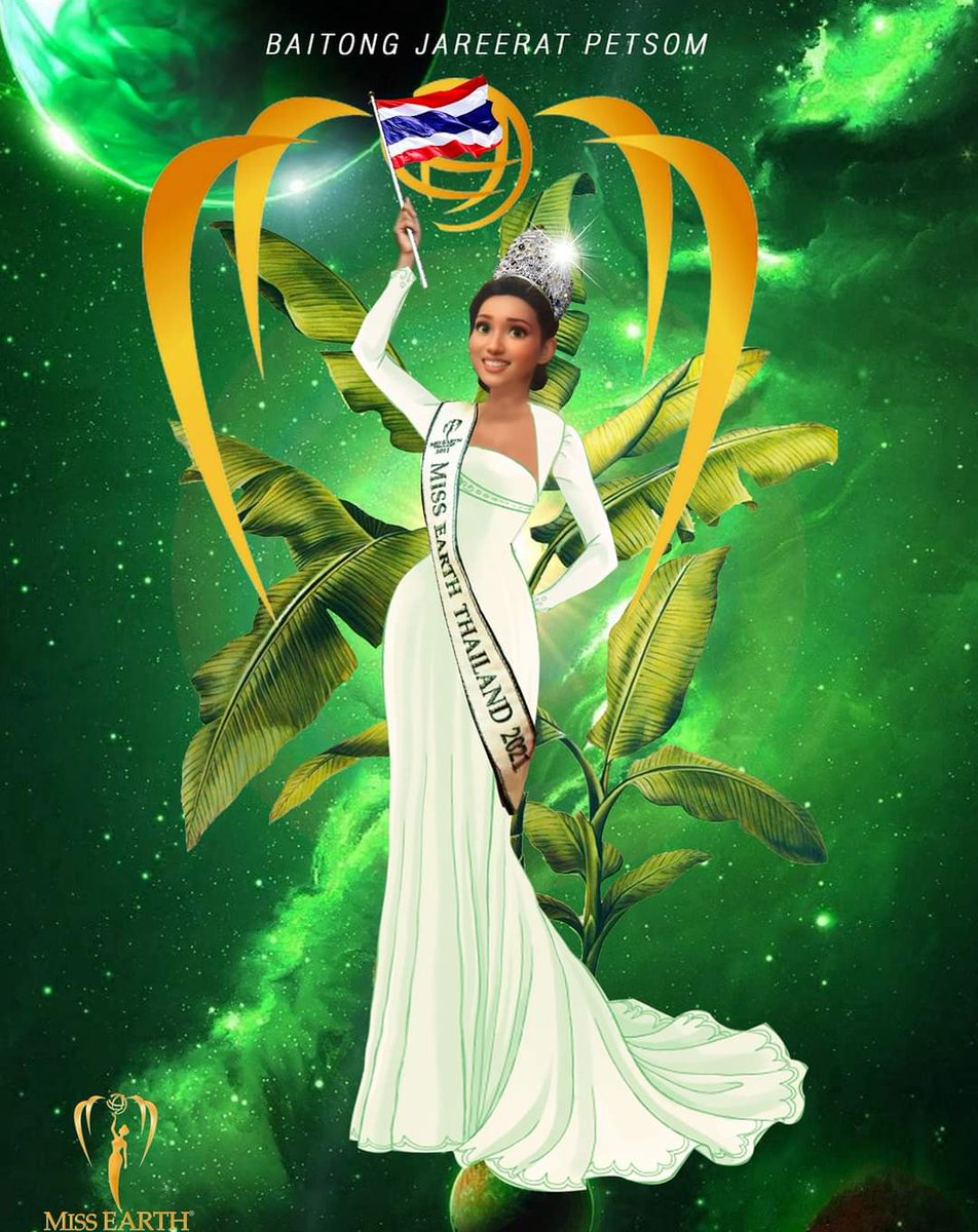 KMuadkong's tweet photo. มงแรกมาแน่👸💝👑 
cr.บ้านห่อใบตอง Baitong FC 
#MissEarth #MissEarth2021 #BeautiesForACause #ColorsOfTheEarth #MajorPageant #MostRelevantPageant #PageantThatMatters https://t.co/Z4KiW3RkuC