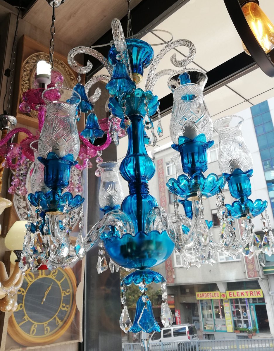 ismt6019's tweet photo. Satılık salon avizesi saray baccara model 6 lambali https://t.co/W1uKMZLaVf