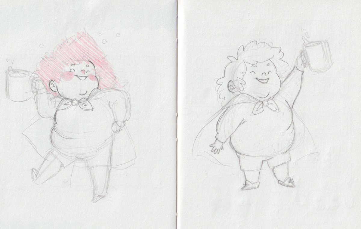 wingedhat's tweet photo. Catching up on @SpoutLore episodes and doodling the characters 1/2 https://t.co/xOkqN2Xvih