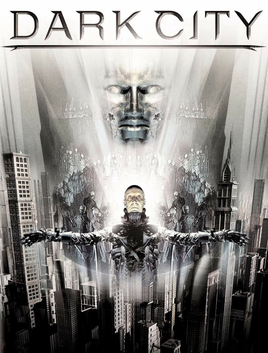 AkramLafif's tweet photo. dark city 
فلم من التسعينات ، اعتبره واحدا من افضل الافلام التي شاهدتها بسبب افكاره المبتكرة ، الفلم يناقش فكرة مثيرة ، ماذا لو كانت كل حياتك وذكرياتك هي لشخص آخر دون ان تعرف ، وان عائلتك هم اشخاص التقيت بهم امس https://t.co/N8ZILC5WRs