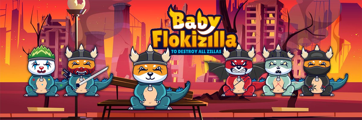 #BabyFlokiZilla currently at $2.5 mil mc with another 2.5% burn 🔥 at $10 mil ATH! 🚀

💥Competitor hit $400 mil mc &amp; <a href="/BFZillaBSC/">Baby Floki Zilla</a> is out to do the same!

💥Most NFTs sold &amp; #Play2Earn started!

💥13k+ holders, CMC &amp; CG listed, Techrate audited, dev doxxed, big influencers &amp; AMA's