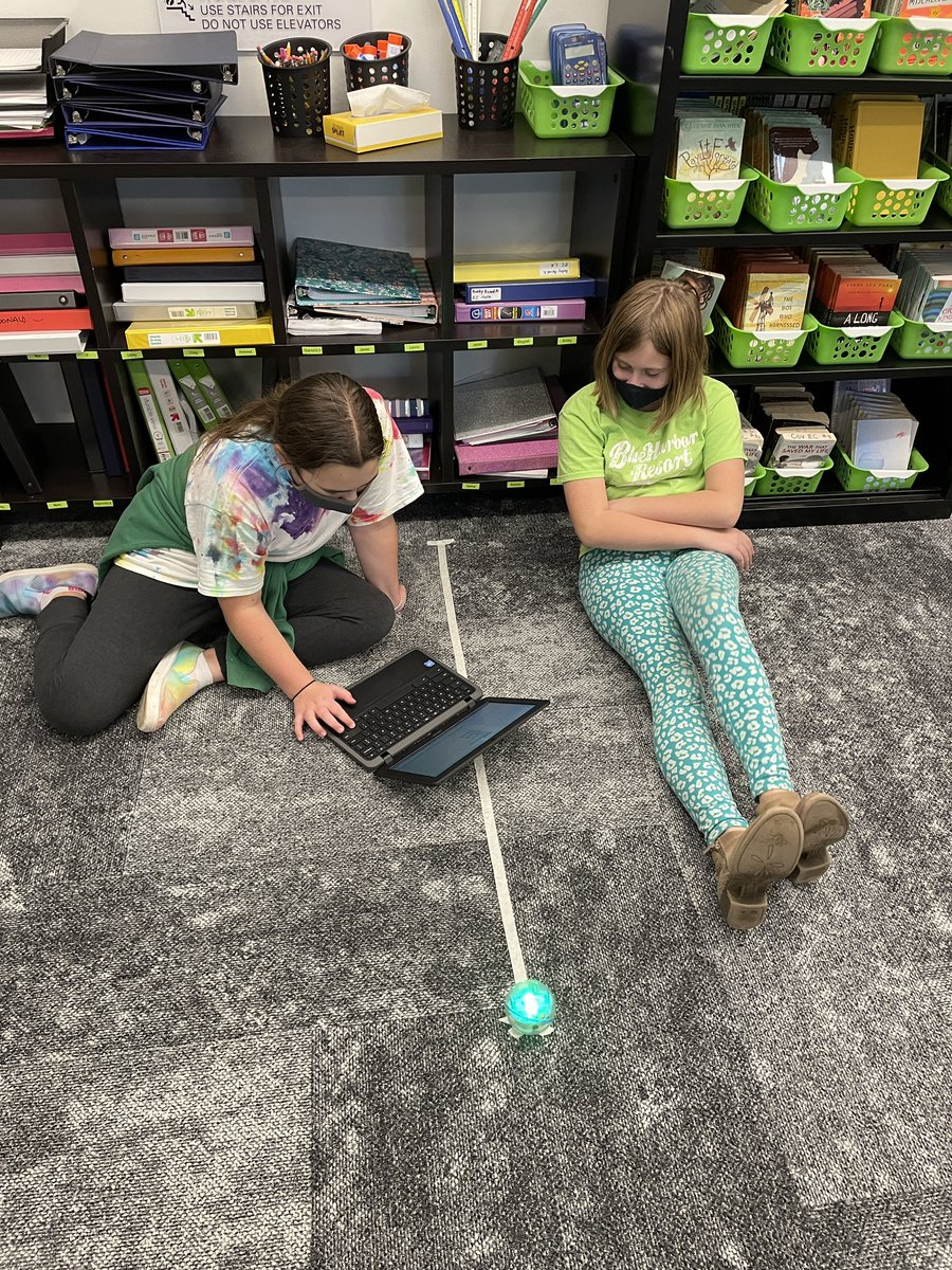SanchezEC1's tweet photo. Ss are preparing for the Sphero Olympics after Thanksgiving break. @SpheroEdu @CoventryD47 https://t.co/xZbKHwbTMB