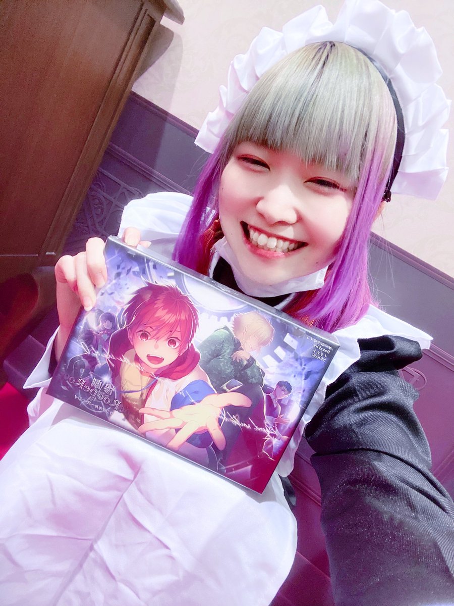 reon_10181's tweet photo. 五人目、東山香菜さん
@az_02_kn
※撮影用に一時的にマスクを外しています。

東山さんは昨日のみの参加となっています。ありがとうございました。
#ゲームマーケット秋2021 
#bakafire
#A24
#惨劇RoopeR https://t.co/2kkuLfwUx4